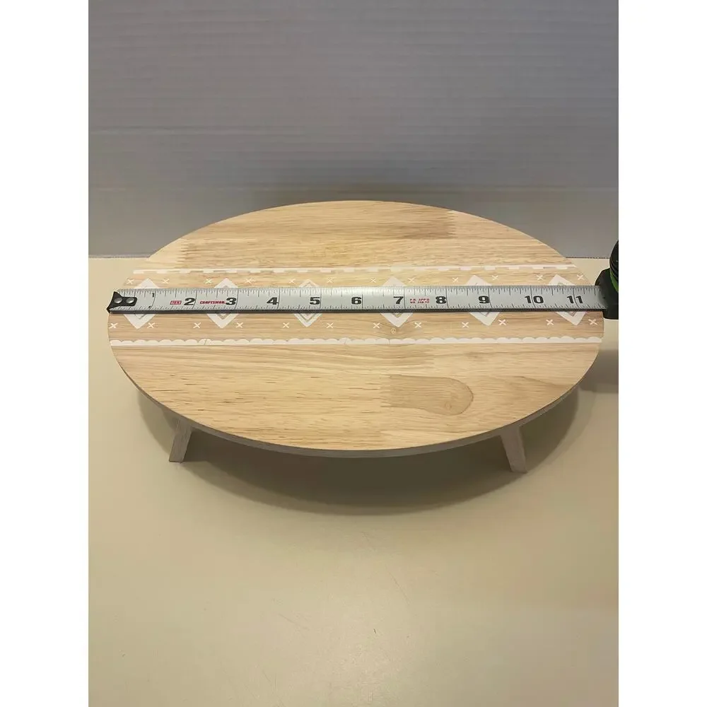 Target Dollar Spot 2022 Wooden Folding Tray and Paper Towel Caddy